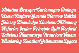 Budge font