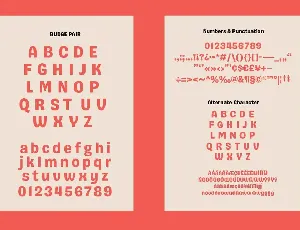 Budge font