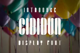 Cibidun Font