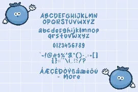 Blueberry Days font