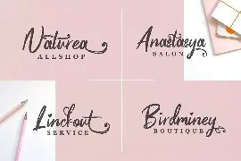 Pinkalova - Handwritting Script Font