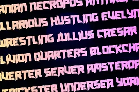 Technocra - Futuristic Sans Font