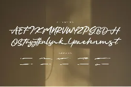 Browellay Synthya - Signature font