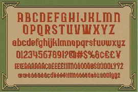 BENHARD DISPLAY font