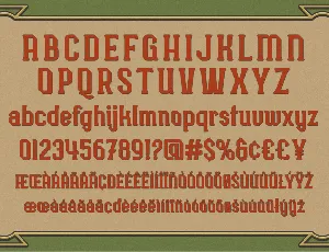 BENHARD DISPLAY font