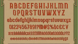 BENHARD DISPLAY font