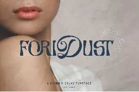 Foridust Typeface font