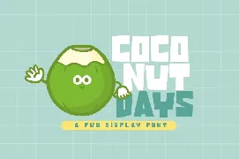 Coconut Days font