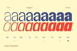 Nabire Grotesk 1943 font