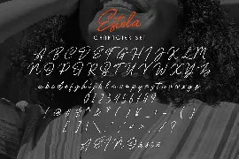 Estela Signature Font