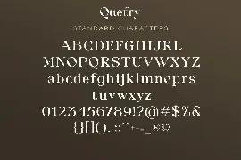 Quetry Serif Display font