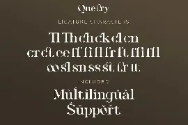 Quetry Serif Display font