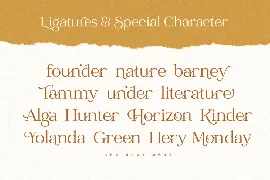 John Mayer - Fancy Ligature Font