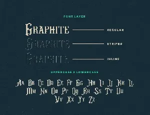 Graphite font