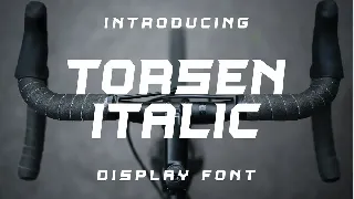 Torsen Italic font