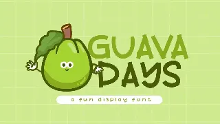 Guava Days font