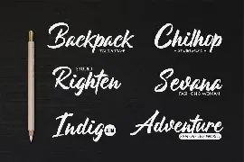 Backabon - Hand lettering Font