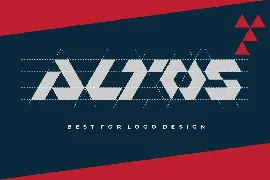 Altos font