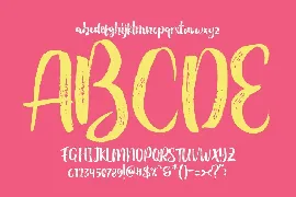 Holidays font