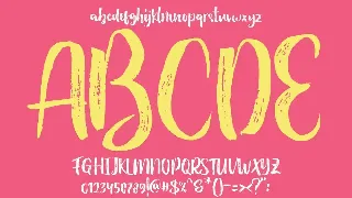 Holidays font