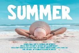 Summer Funny - Summer Display Font