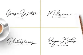 Caramello - Handwritting Script Font