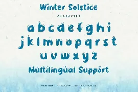 Winter Solstice font