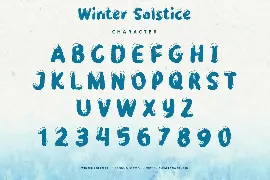 Winter Solstice font