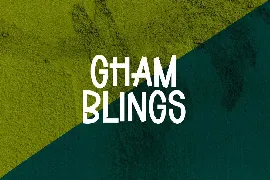 Ghamblings - Simple Graffiti Font