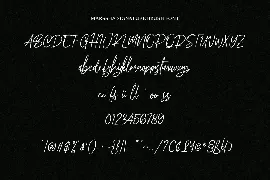 Marssha Brush Signature font