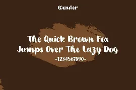 Wonder font