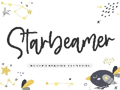 Starbeamer Handwritten Font