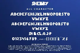 Shellby - Modern Sans Serif Font