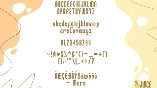 Juice Pineapple font