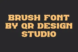 Glody Rusdex Brush font