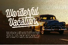 Montagna - Elegant Monoline font