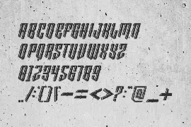 Grenzshadow font