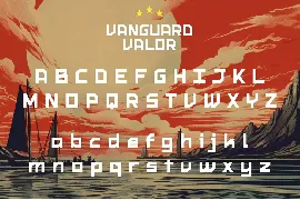 Vnaguard Valor - Soviet Inspired Typeface font