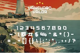 Vnaguard Valor - Soviet Inspired Typeface font