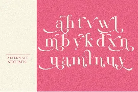 Beauty Nigella font