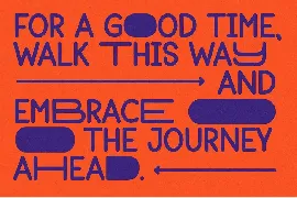 Thinkmore - Playful Wide Font