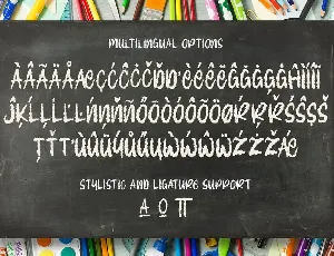 Chalk Font