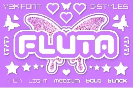 Fluta Y2K Font