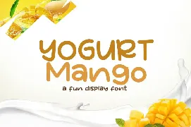 Yogurt Mango font