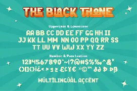 Black Thone - Vintage Display Font