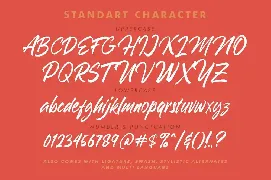 Blakestone - Hand drawn Brush font