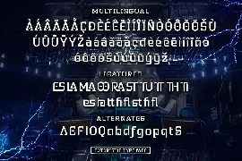 Crescentia - A Futuristic Typeface font