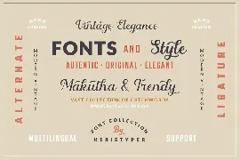 Makutha Script Font