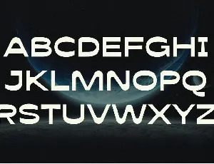 Scarlex - Retro Space Typeface font