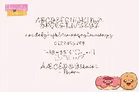 Donuts & Cookies font